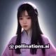 国产一区用户体验设计师王美琳的职业头像，女性，创意感穿搭，温和亲切笑容